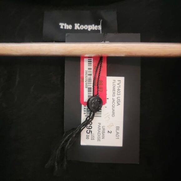 The Kooples Flowers Jaquard Jacket - Picture 9 of 9